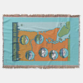 Spitzen des Nordwestens - 5 verschiedene Berge Decke (Vorderseite)