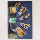 Spitzen, die Blobbinen herstellen Puzzle (Vertikal)