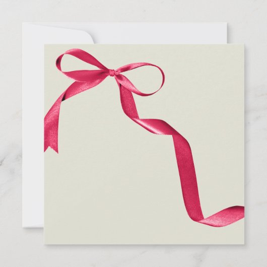 Spitzen elegante Winter-Schleife Spitze rosa Sahne (Rückseite)