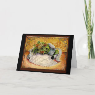 Spitzen-Geschenkkarte zum 13. Hochzeitstag Karte