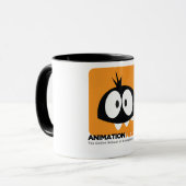 Spitzen-Ikonen-Tasse - Animations-Mentor Tasse (Vorderseite Links)