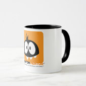 Spitzen-Ikonen-Tasse - Animations-Mentor Tasse (VorderseiteRechts)