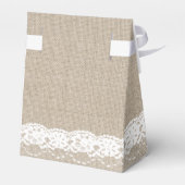 Spitzen in der Box "Weiße Gabe" Geschenkschachtel (Rückseite)