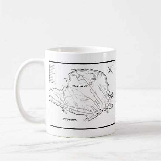 Spitzen-Insel Kaffeetasse (Links)
