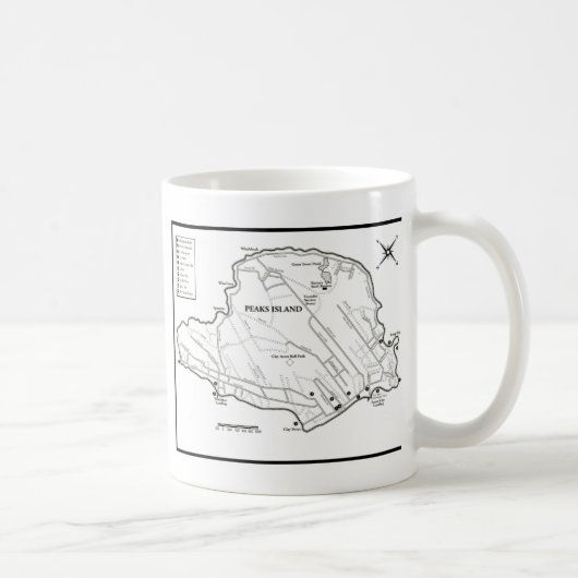 Spitzen-Insel Kaffeetasse (Rechts)