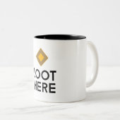 Spitzen-Legenden-Kampf Royale Beute hier Meme Zweifarbige Tasse (VorderseiteRechts)