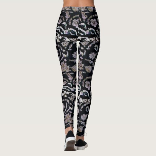 Spitzen Leggings (Rückseite)