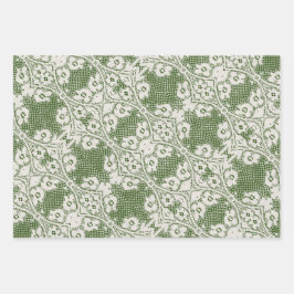 Spitzen-Papierblätter Geschenkpapier Set