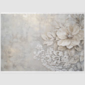 Spitzen-Patina und Bläschenprägung Seidenpapier (Vorderseite)