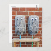 Spitzen Postkarte (Vorne/Hinten)