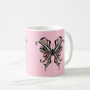 Spitzen-Schmetterling Kaffeetasse
