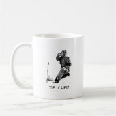 Spitzen Sie es oben! Kaffeetasse (Links)