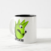 Spitzen-Tasse Zweifarbige Tasse (Vorderseite Links)