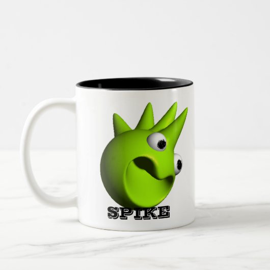 Spitzen-Tasse Zweifarbige Tasse (Links)