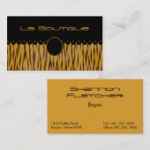 Spitzen- Tigress Visitenkarte (Vorne/Hinten)