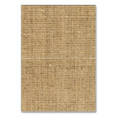 Spitzen und Sonnenblumen auf einer Hochzeitshochze Tischnummer (Rückseite)