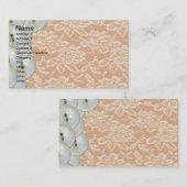 Spitzen und Tasten Visitenkarte (Vorne/Hinten)