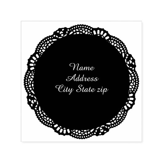 Spitzenadresse Permastempel (Design)