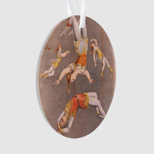 SPITZENakrobat im Haus Ornament (Vorderseite)