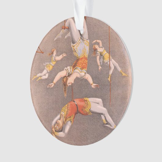 SPITZENakrobat im Haus Ornament (Vorderseite)