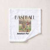 SPITZENamerikas Zeitvertreib Badhandtuch Set (Waschlappen)