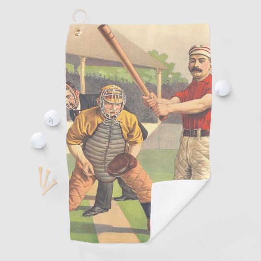 SPITZENamerikas Zeitvertreib Golfhandtuch (Insitu)