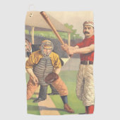 SPITZENamerikas Zeitvertreib Golfhandtuch (Vorderseite)