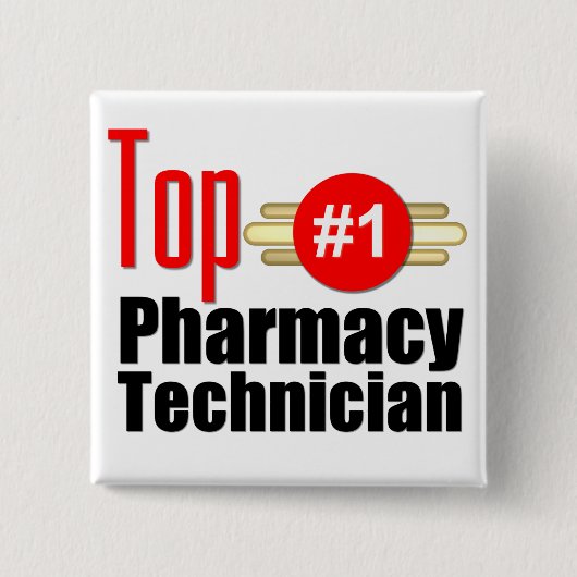 Spitzenapotheken-Techniker Button (Vorderseite)