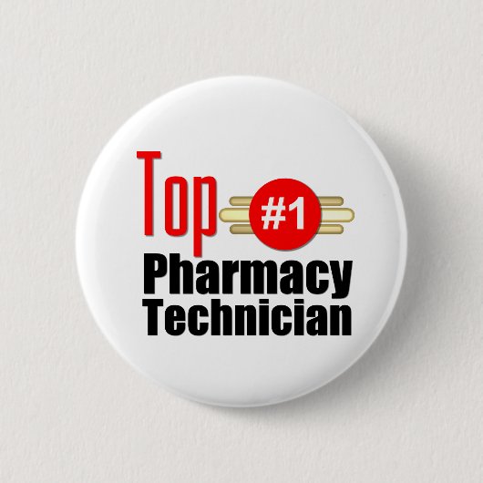 Spitzenapotheken-Techniker Button (Vorderseite)