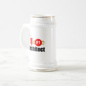 Spitzenarchitekt Bierglas (Vorderseite Links)