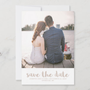 Spitzenaussehen Hochzeitssache Foto Datum speicher Save The Date