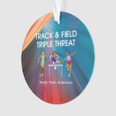 SPITZENbahn-Dreiergruppe Ornament (Vorderseite)