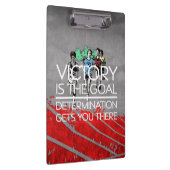 SPITZENbahn-Sieg-Slogan Klemmbrett (Rechts)