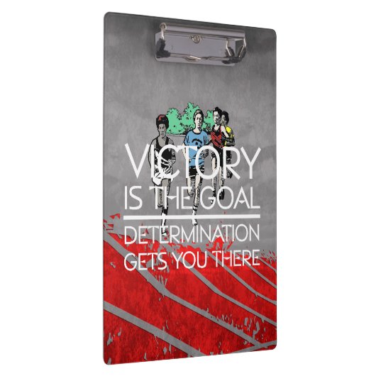 SPITZENbahn-Sieg-Slogan Klemmbrett (Rechts)