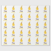 Spitzenbanane Geschenkpapier (Flach)