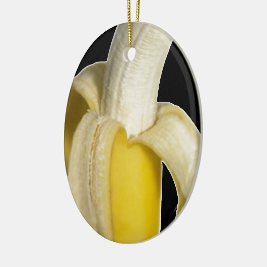 "Spitzenbanane " Keramikornament (Links)