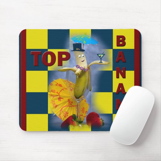 Spitzenbanane Mousepad (Mit Mouse)