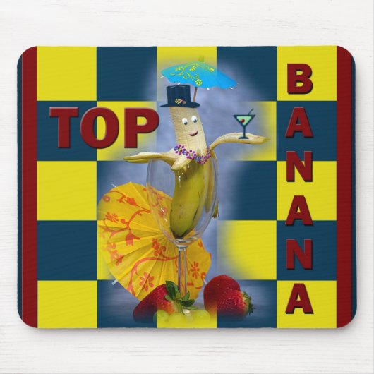 Spitzenbanane Mousepad (Vorne)