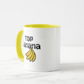 Spitzenbananen-T-Shirts und Geschenke Tasse (Vorderseite Links)