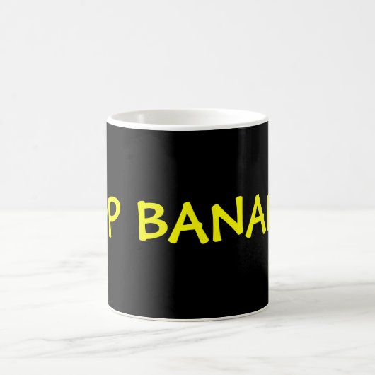 Spitzenbananen-Tasse Kaffeetasse (Mittel)