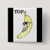 Spitzenbananenknopf Button (Vorderseite)