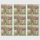 SPITZENbaseball-Zeitvertreib Geschenkpapier (Flach)