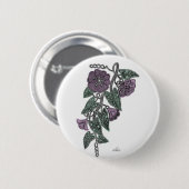 SpitzenBlume Button (Vorne & Hinten)
