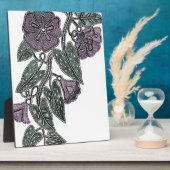 SpitzenBlume Fotoplatte (Seite)