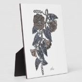 SpitzenBlume Fotoplatte (Seite)