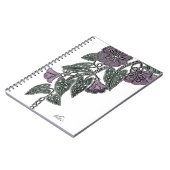 SpitzenBlume Notizblock (Linke Seite)