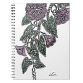 SpitzenBlume Notizblock (Vorderseite)