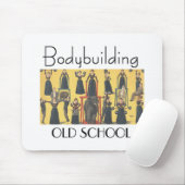 SPITZENBodybuildings-Mädchen Mousepad (Mit Mouse)
