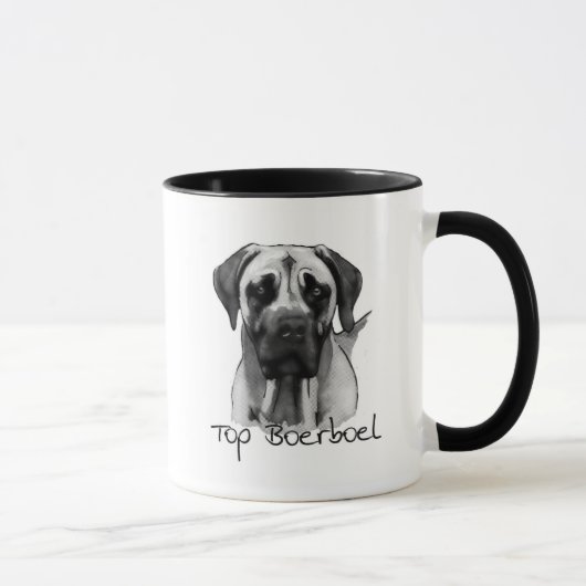 SpitzenBoerboel Tasse (Rechts)