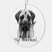 SpitzenBoerboel Verzierung Keramikornament (Links)